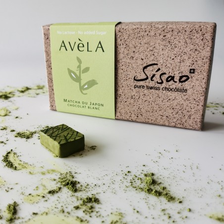 Avèla Matcha du japon chocolat blanc