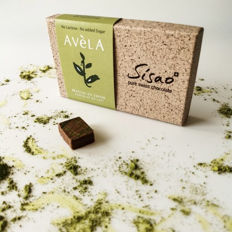 Avèla matcha du japon chocolat au lait